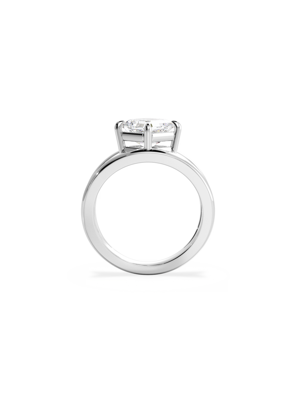 Asscher Signature Double Band Ring - View 