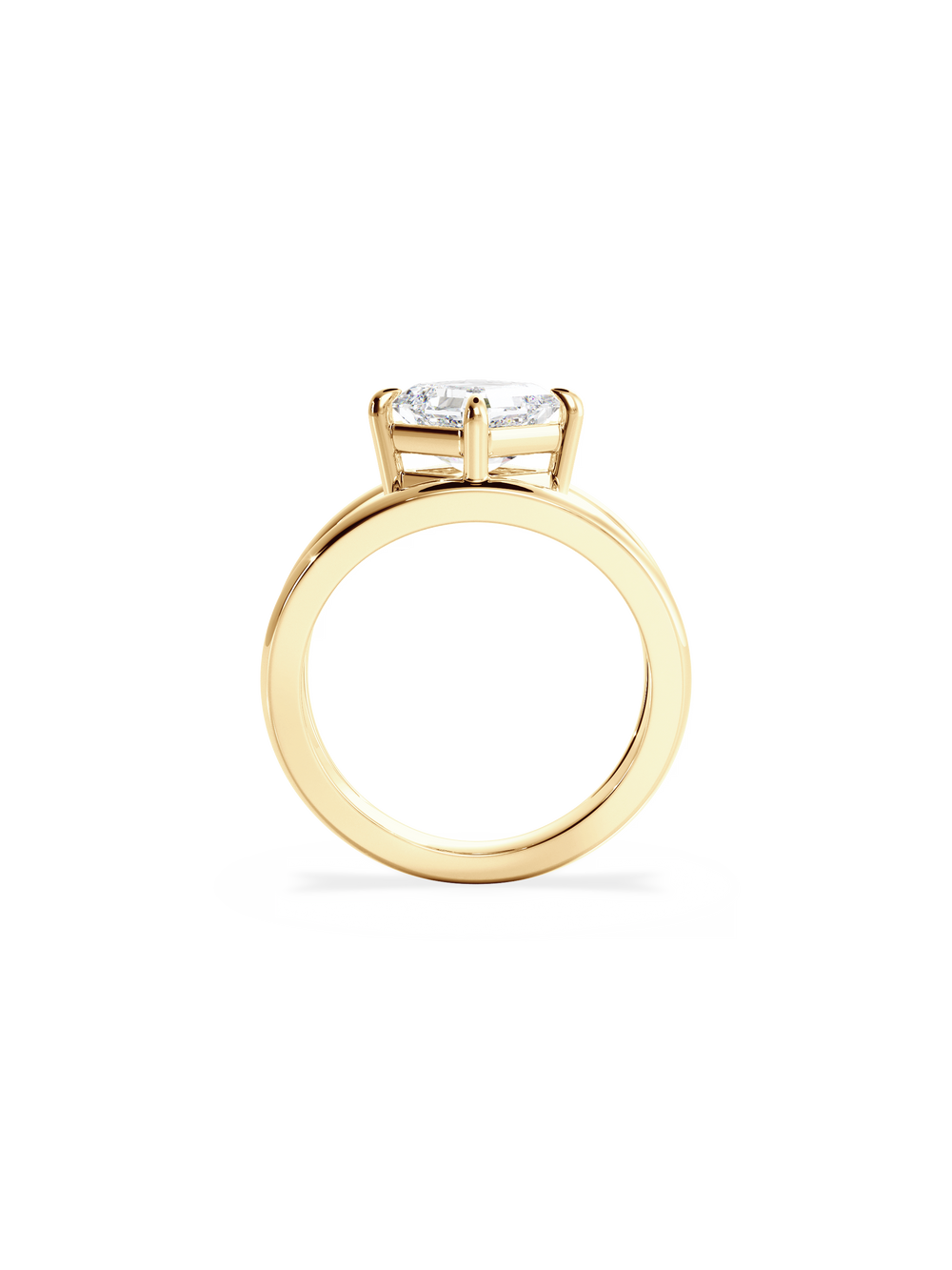 Asscher Signature Double Band Ring - View 