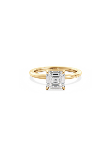 Asscher Ceremonial Solitaire