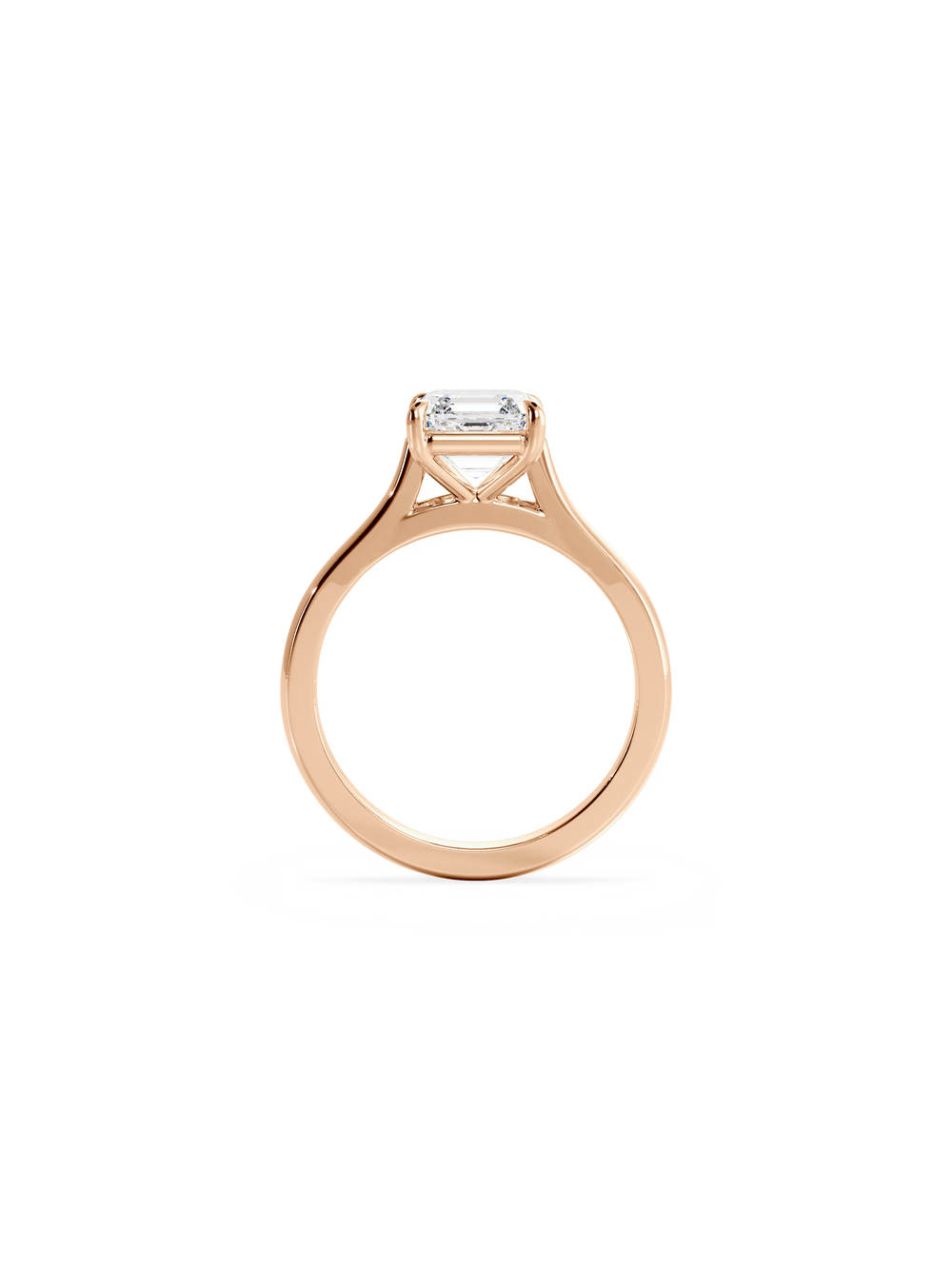Asscher Classic Solitaire - View 