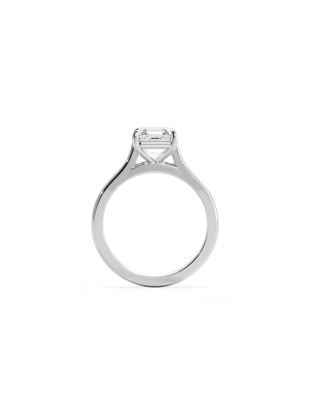Asscher Classic Solitaire - View 