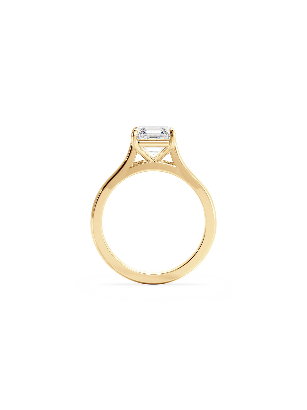 Asscher Classic Solitaire - View 