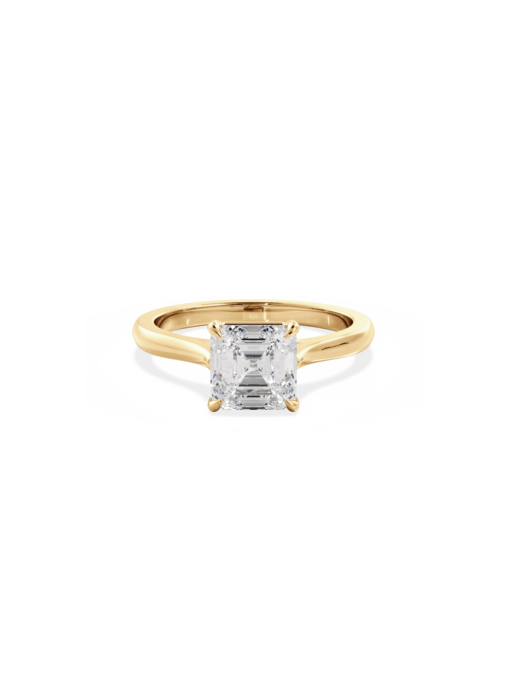 Asscher Classic Solitaire - View 