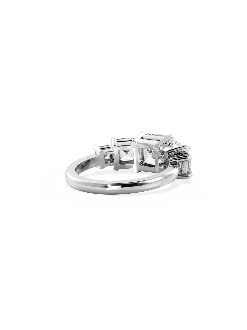 Asscher Signature Five-Stone - View 