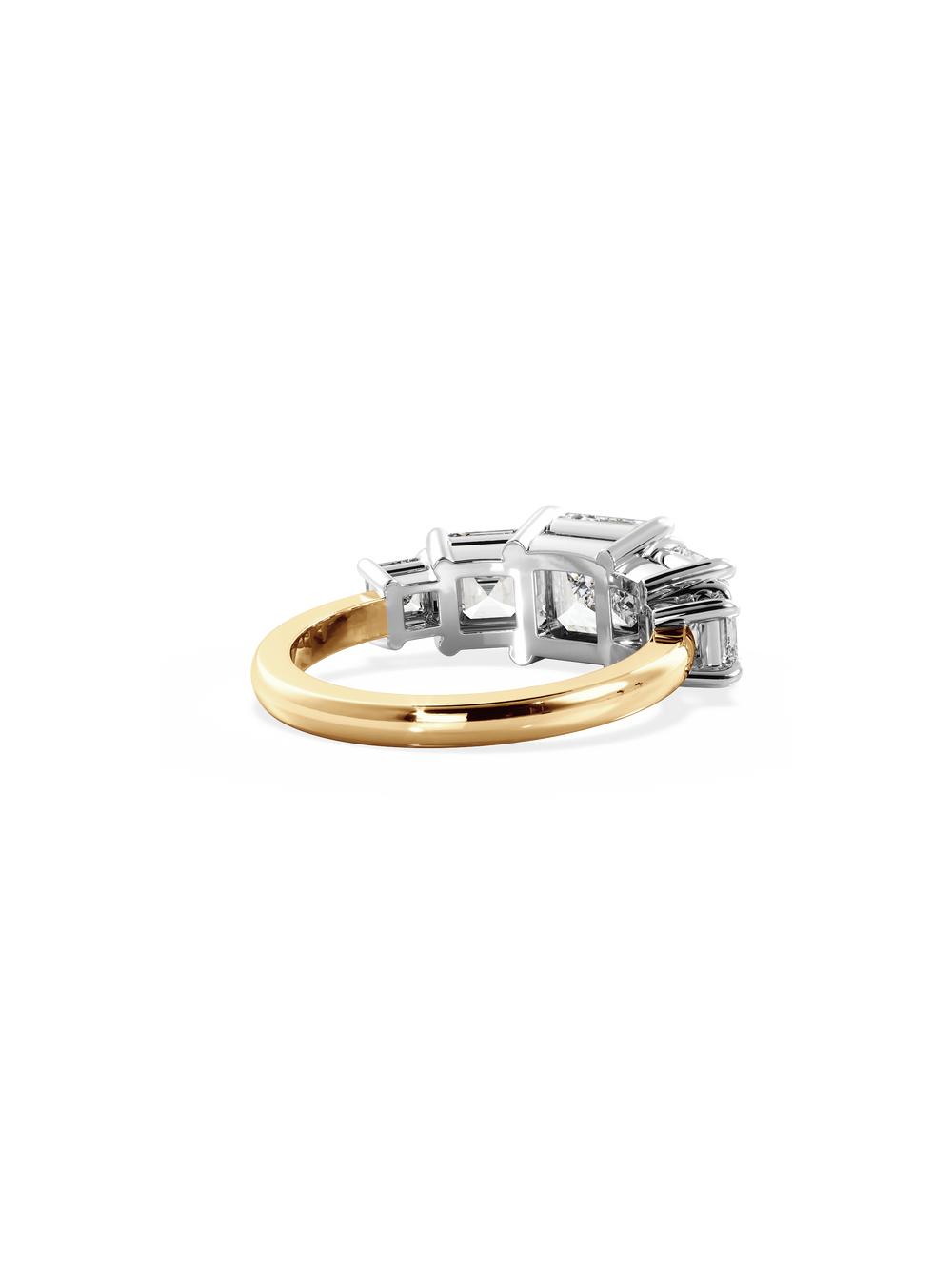 Asscher Signature Five-Stone - View 