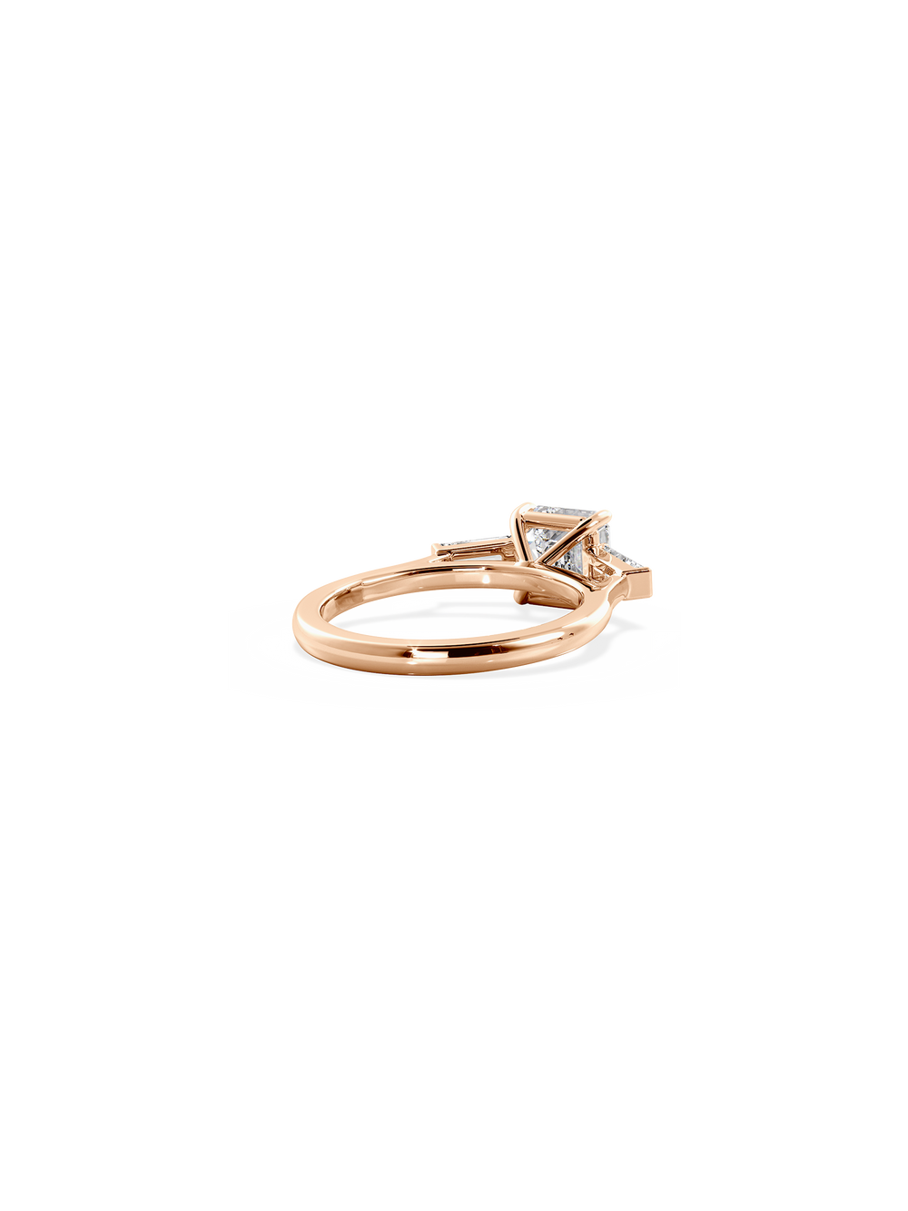 Asscher Lyra Ring - View 