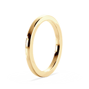 Square Edge Signature Plain Ring