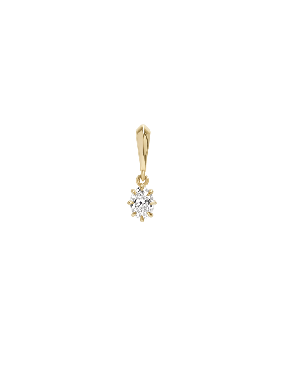 0.86ct Oval Diamond Bespoke Pendant - View 