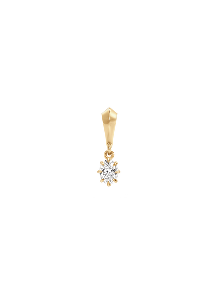 0.86ct Oval Diamond Bespoke Pendant