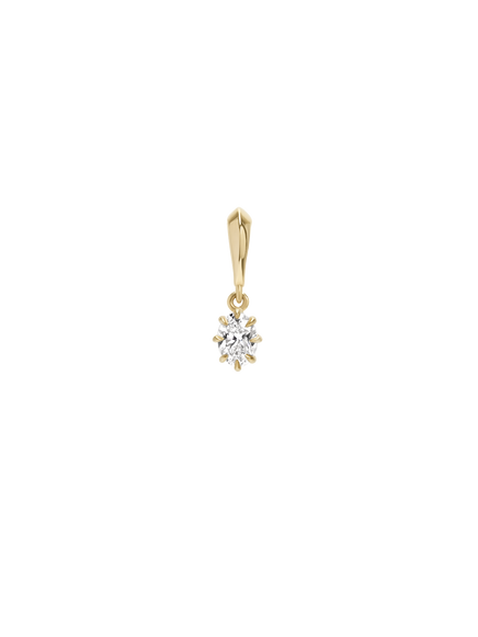0.86ct Oval Diamond Bespoke Pendant