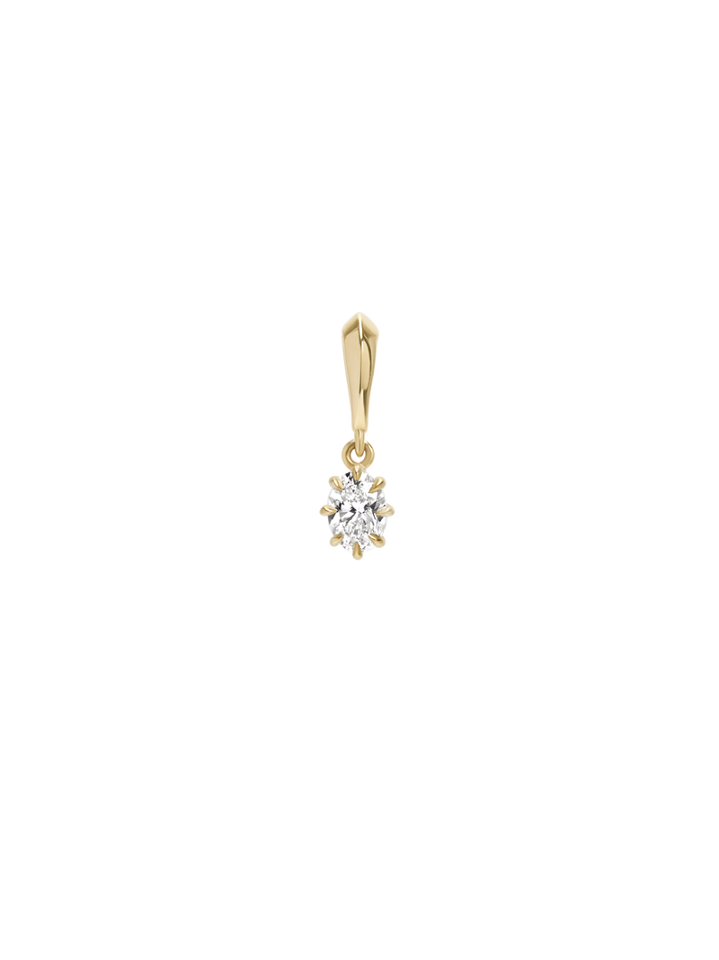 0.86ct Oval Diamond Bespoke Pendant