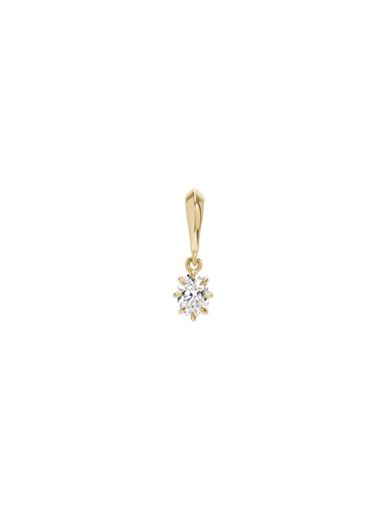 0.86ct Oval Diamond Bespoke Pendant