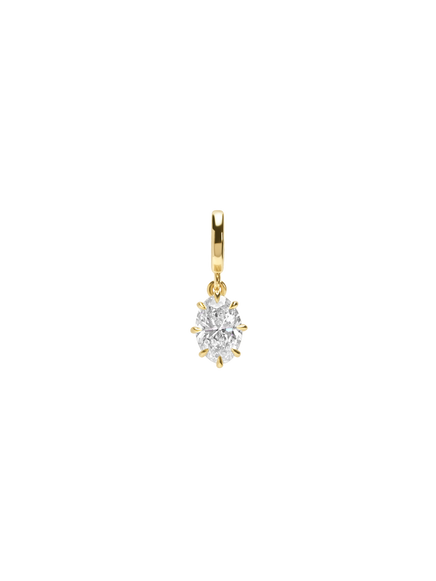 1.50ct Oval Diamond Bespoke Pendant