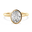 1.20ct Oval Signature Bezel Solitaire