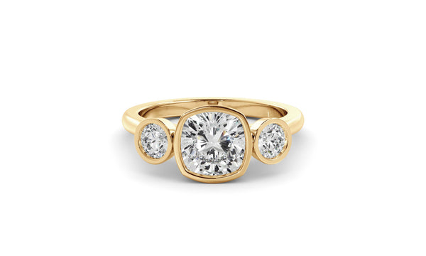 Cushion Bezel Cosmic Trio