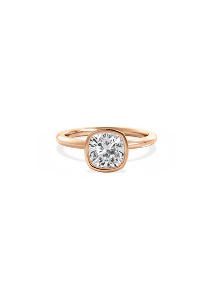 Cushion Signature Bezel Solitaire