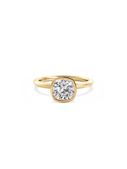 Cushion Signature Bezel Solitaire