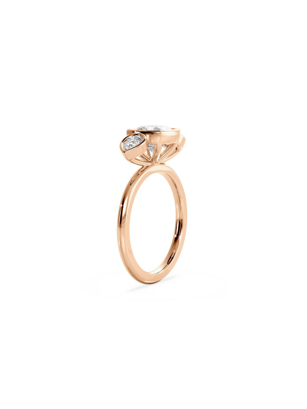 Cushion Bezel Amira Ring - View 