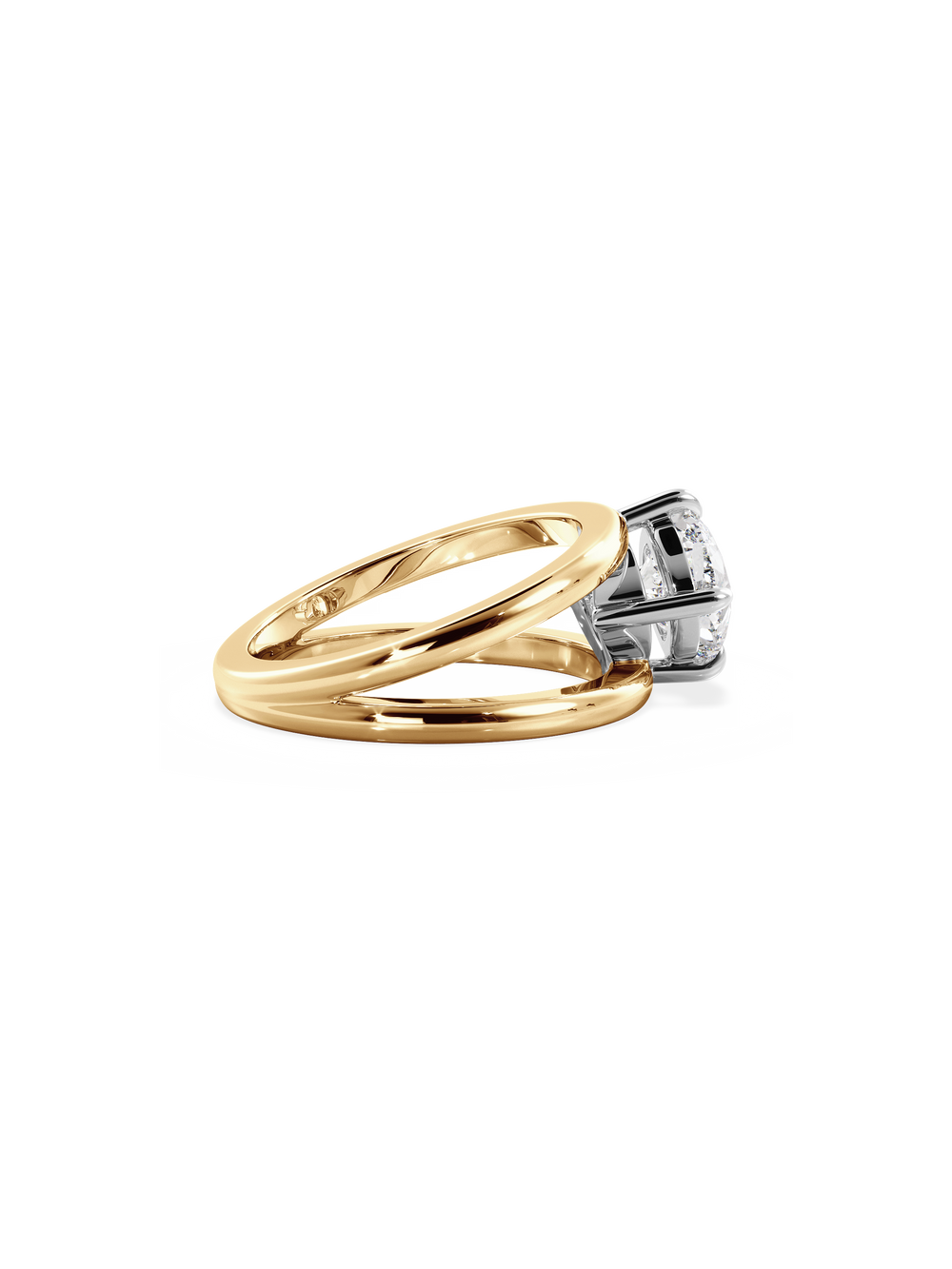 Cushion Signature Double Band Ring - View 