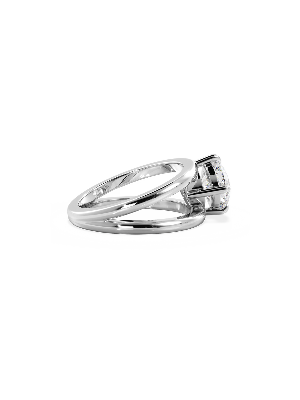 Cushion Signature Double Band Ring - View 