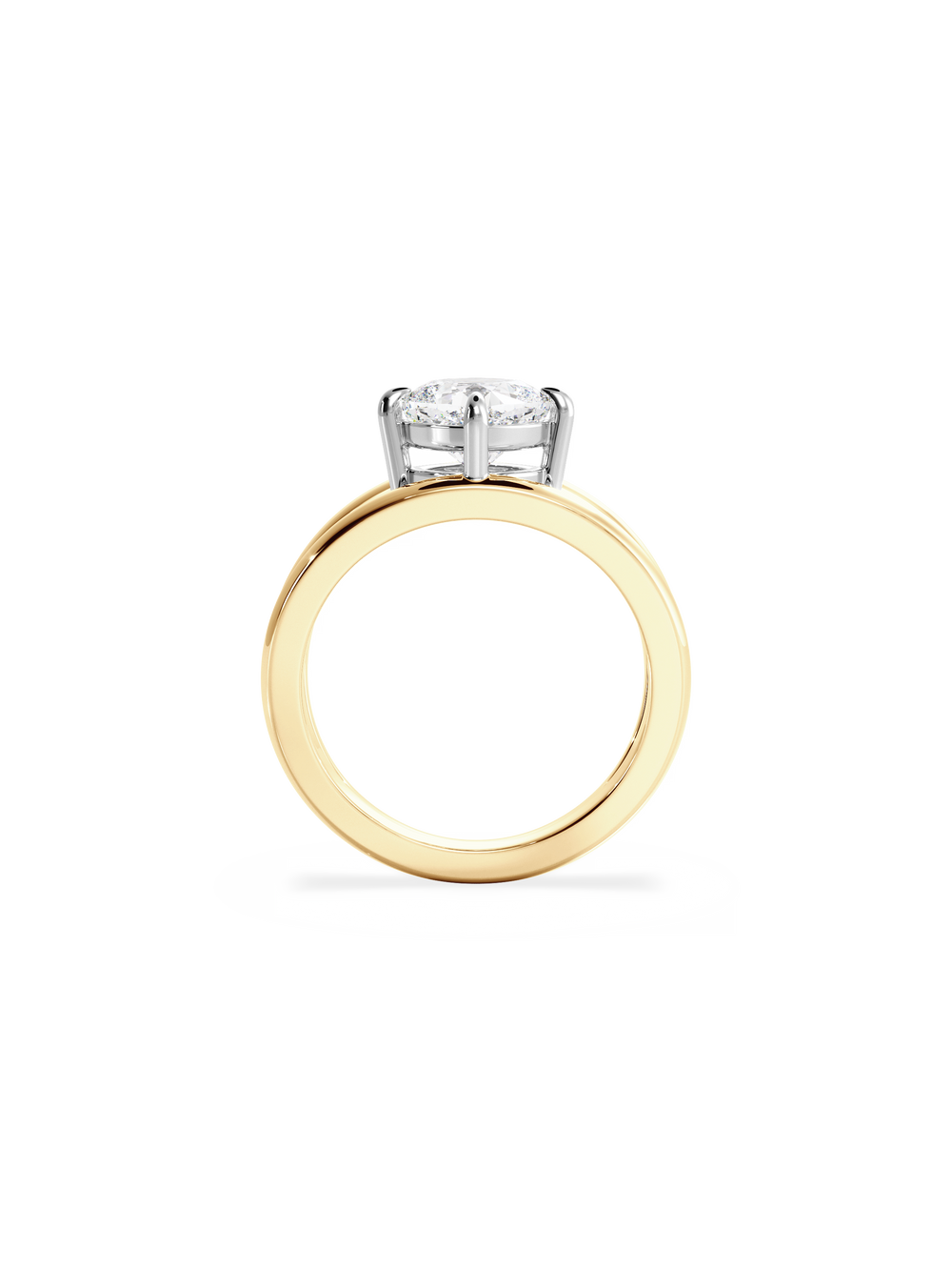 Cushion Signature Double Band Ring - View 