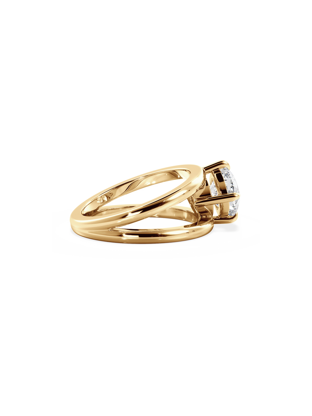 Cushion Signature Double Band Ring - View 