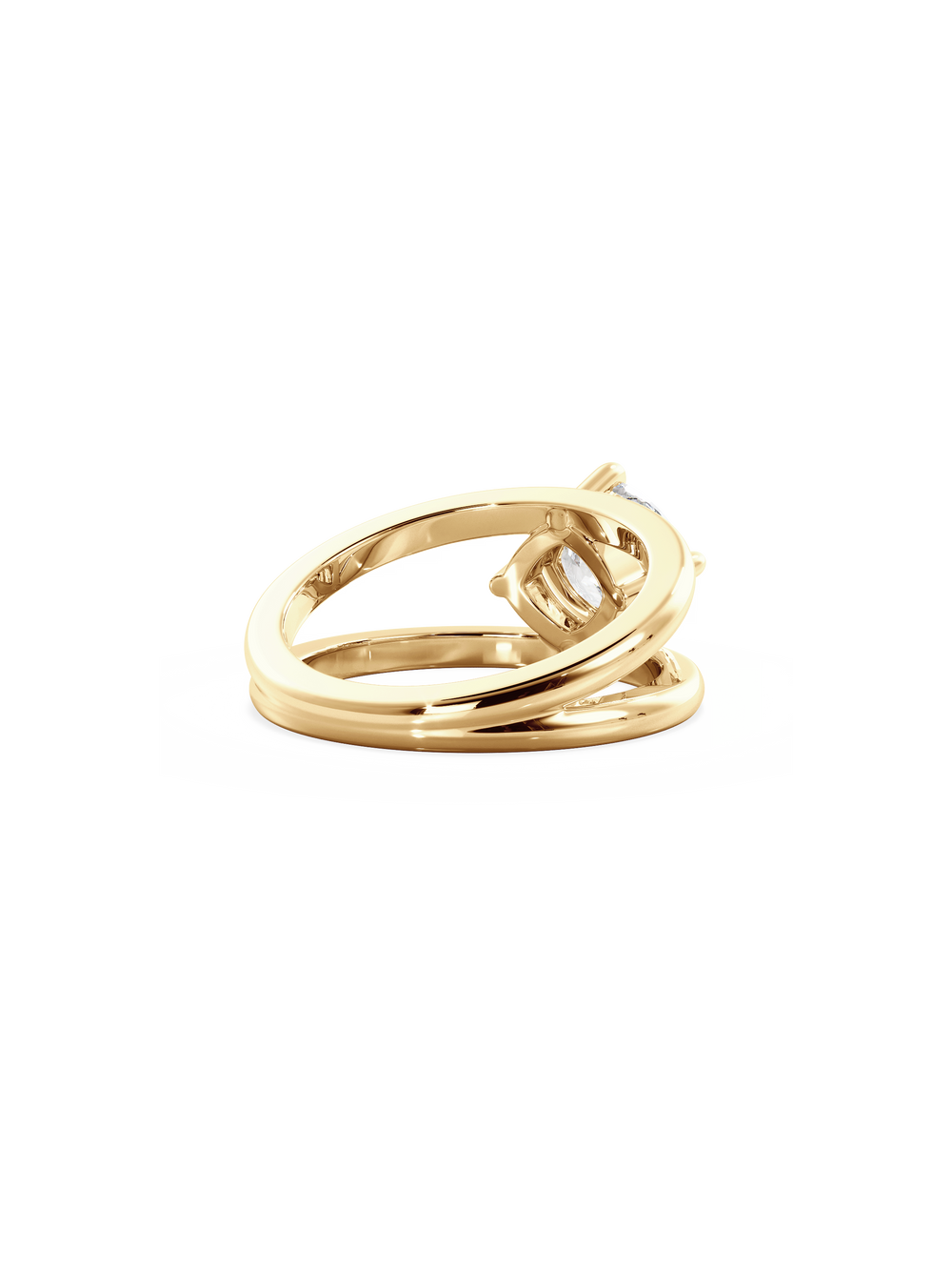 Cushion Signature Double Band Ring - View 