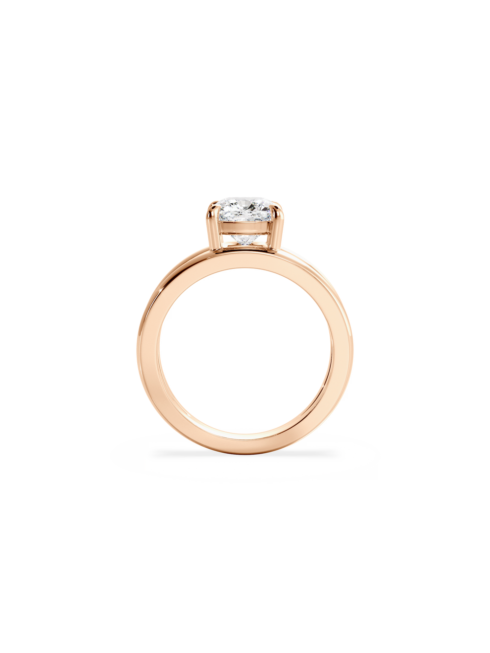 Cushion Signature Double Band Ring - View 