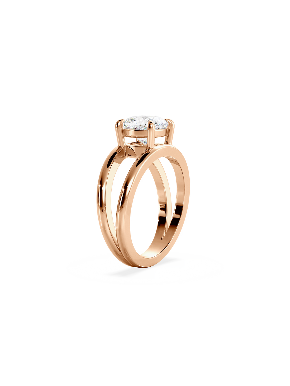Cushion Signature Double Band Ring - View 