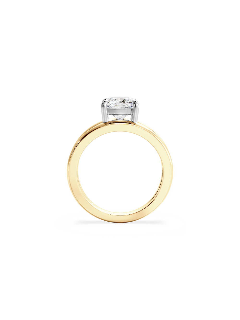 Cushion Signature Double Band Ring - View 