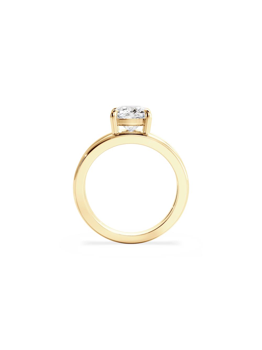 Cushion Signature Double Band Ring - View 