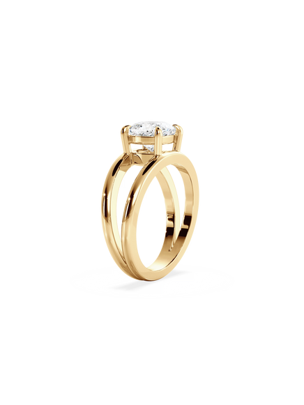 Cushion Signature Double Band Ring