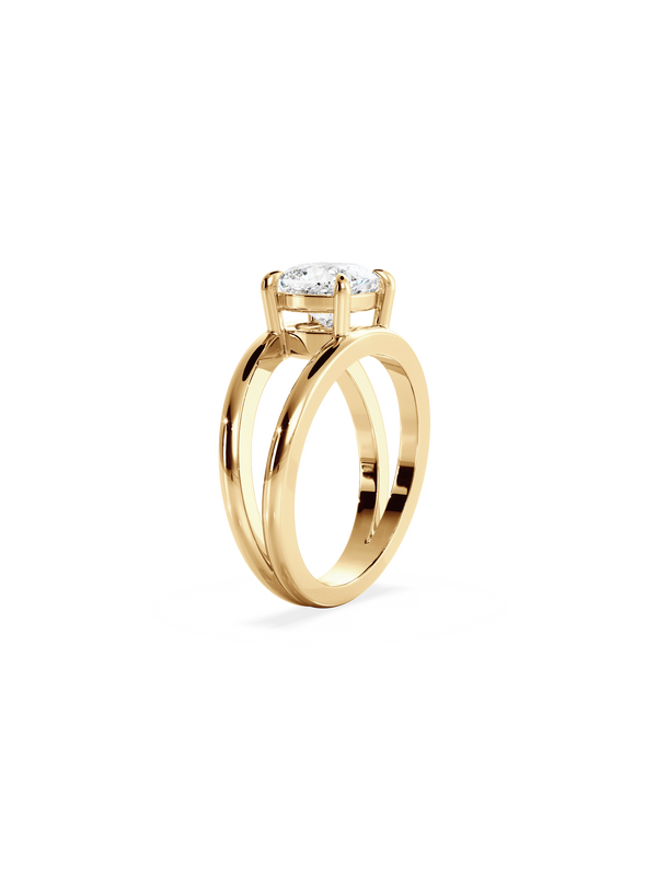 Cushion Signature Double Band Ring