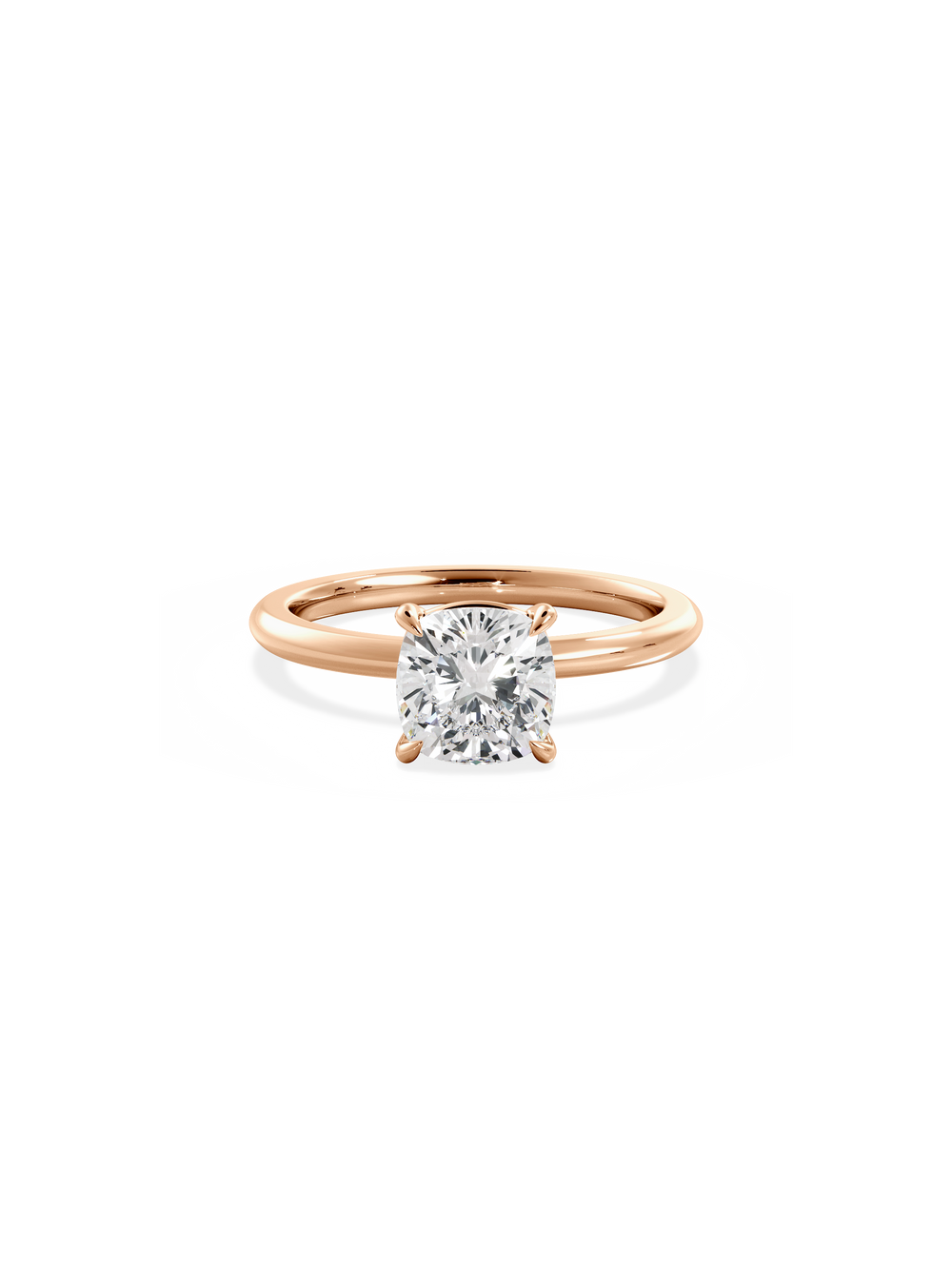 Cushion Ceremonial Solitaire - View 