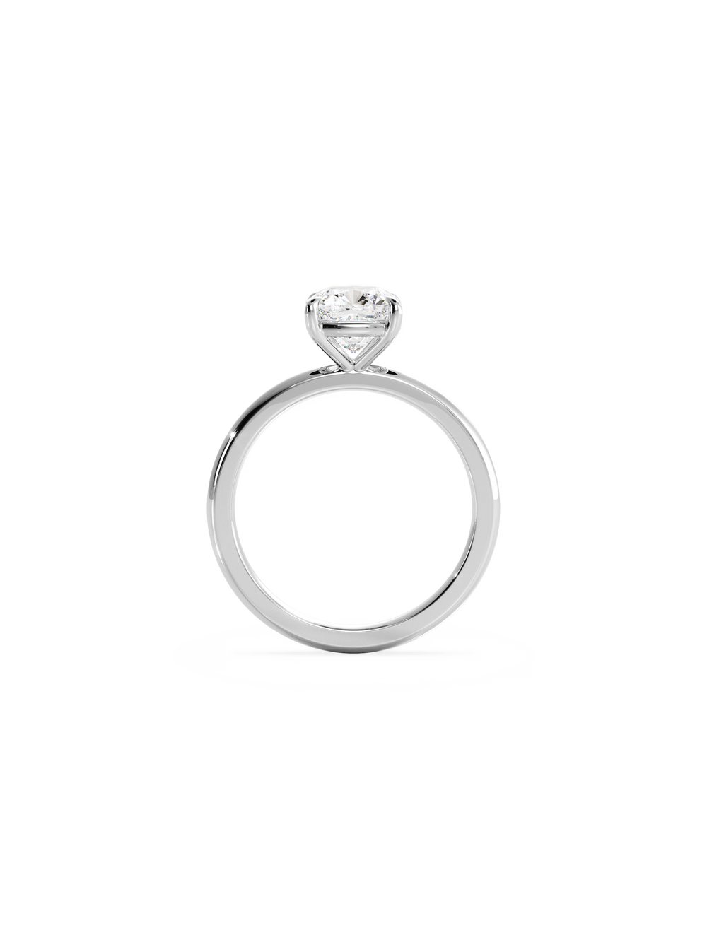 Cushion Ceremonial Solitaire - View 