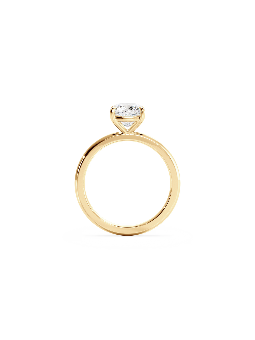 Cushion Ceremonial Solitaire - View 