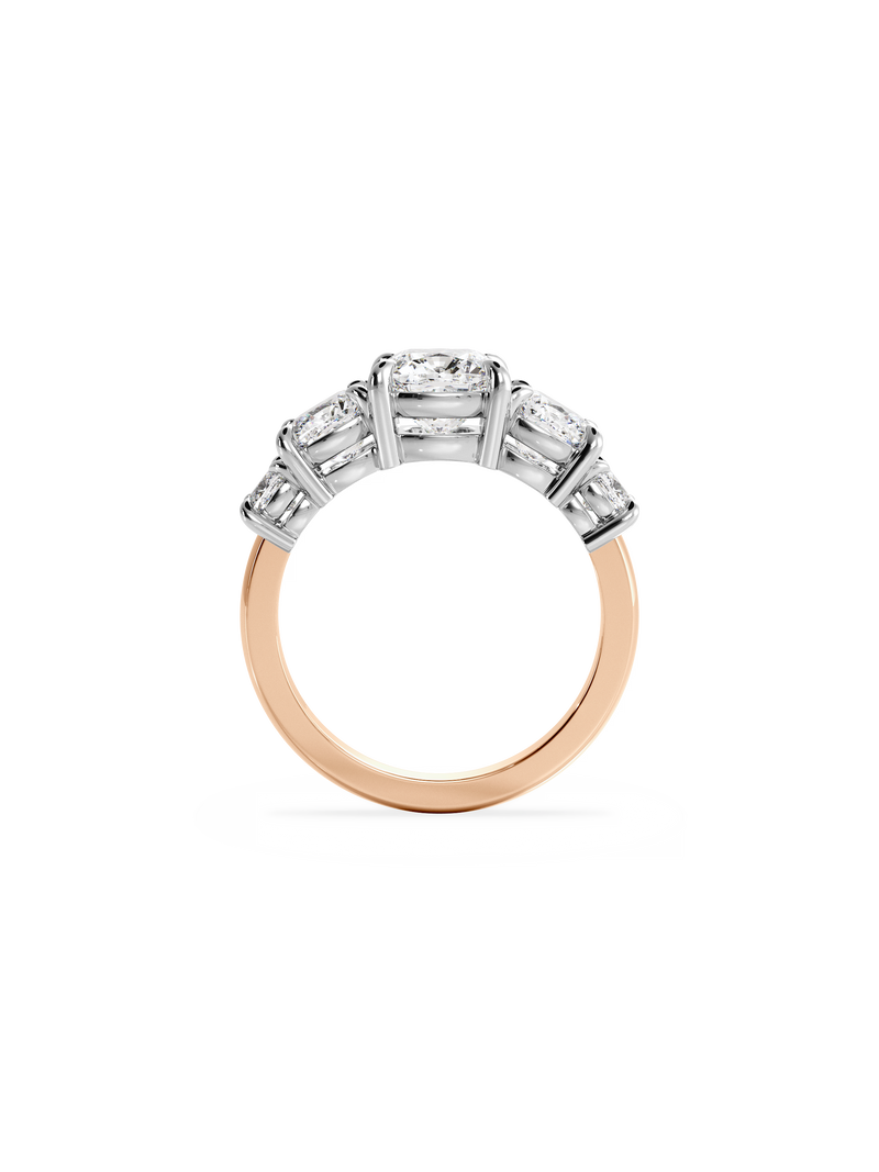 Cushion Signature Five-Stone