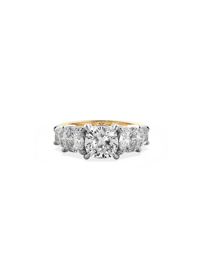 Cushion Signature Five-Stone