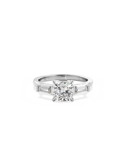 Cushion Lyra Ring
