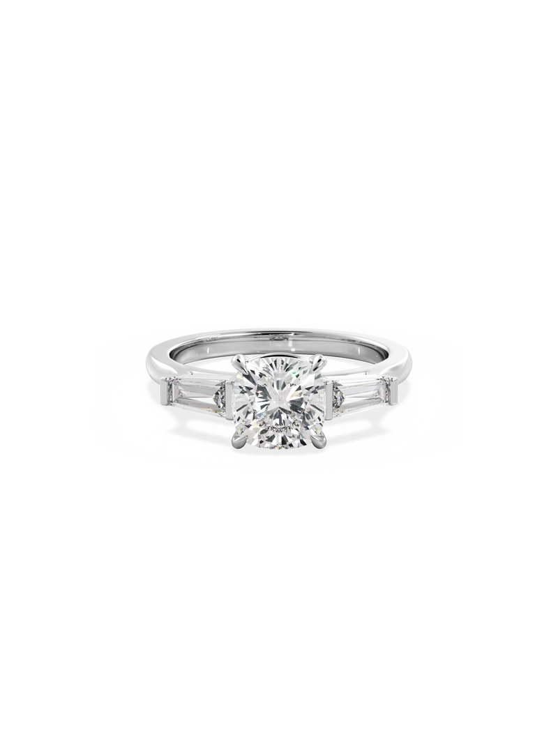 Cushion Lyra Ring