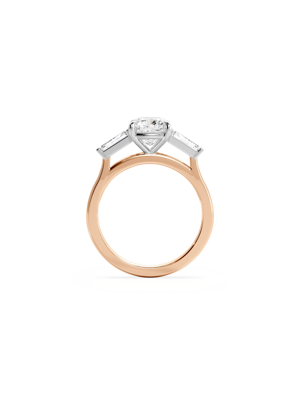 Cushion Lyra Ring - View 