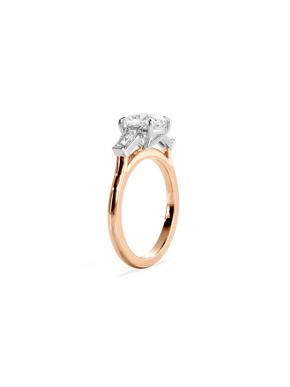 Cushion Lyra Ring - View 