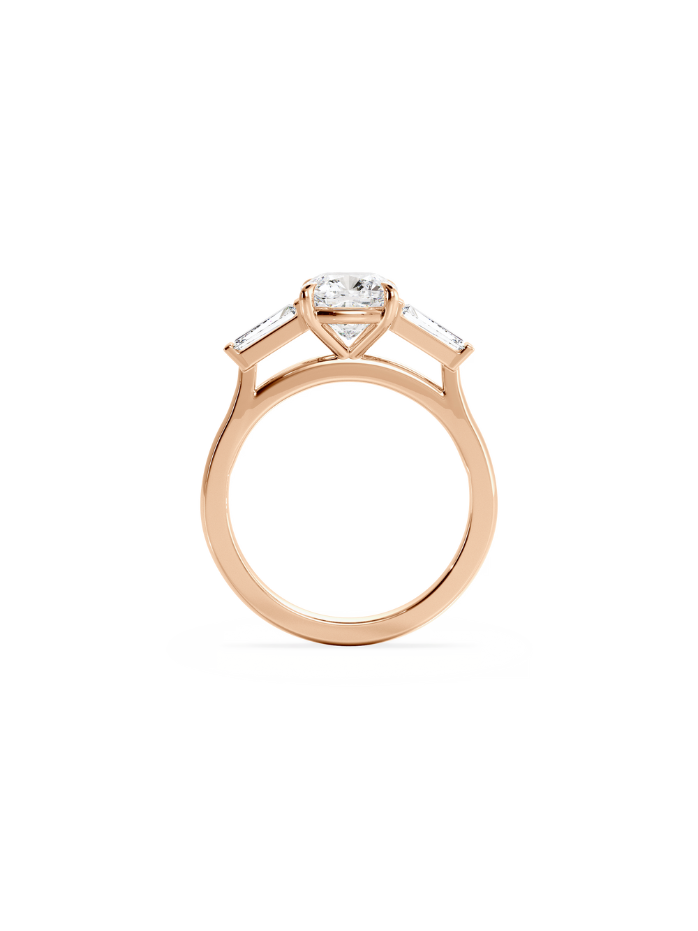 Cushion Lyra Ring - View 