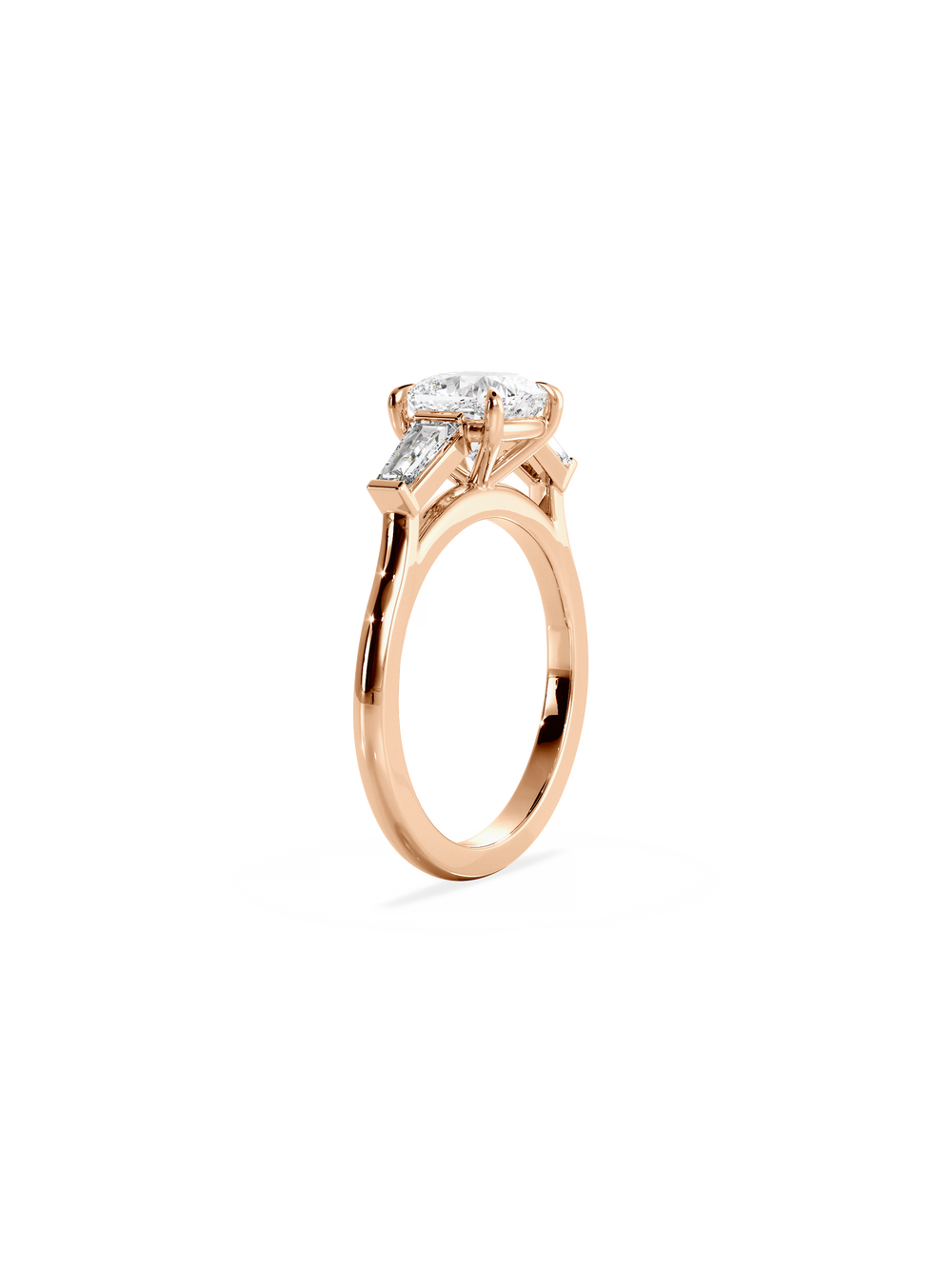 Cushion Lyra Ring - View 