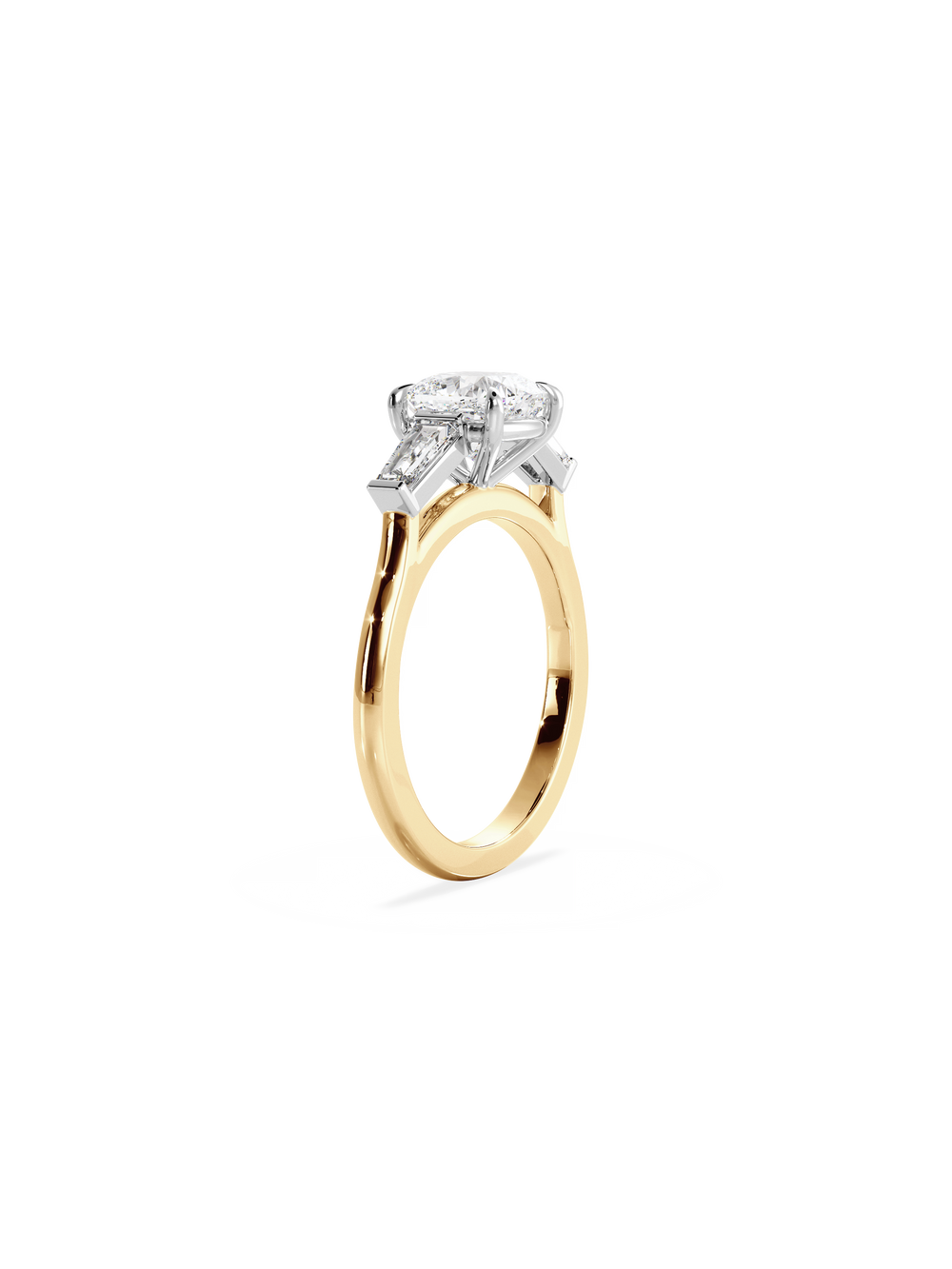 Cushion Lyra Ring - View 