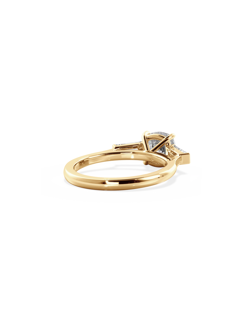 Cushion Lyra Ring