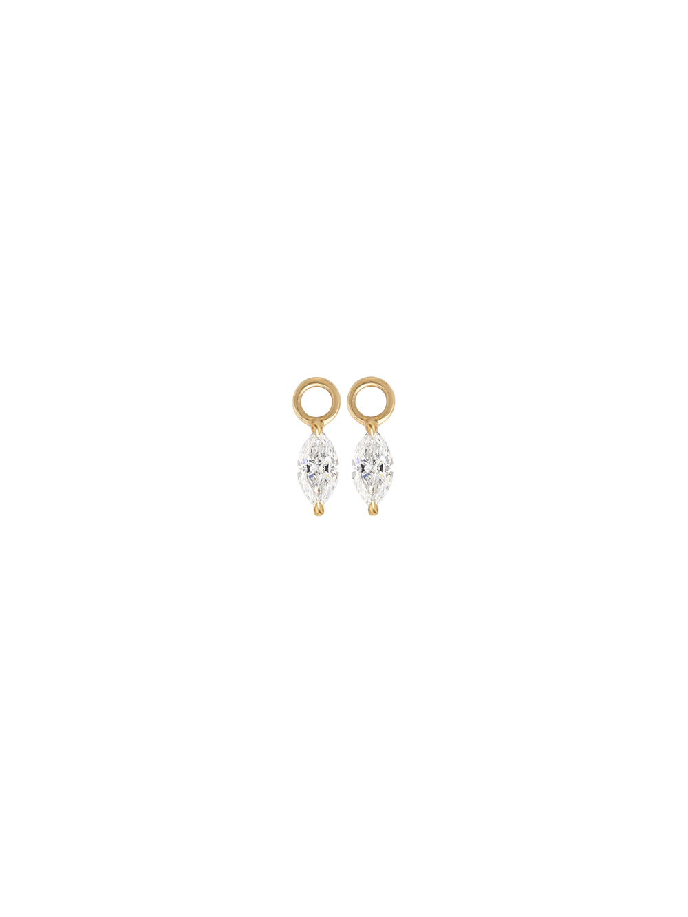 Birthstone Marquise Charms - View 