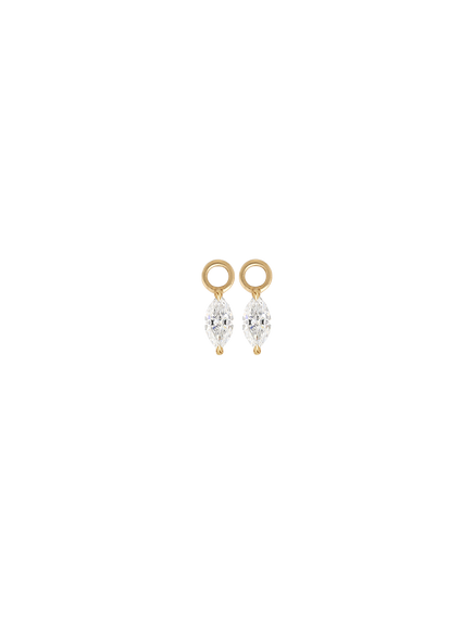 Birthstone Marquise Charms