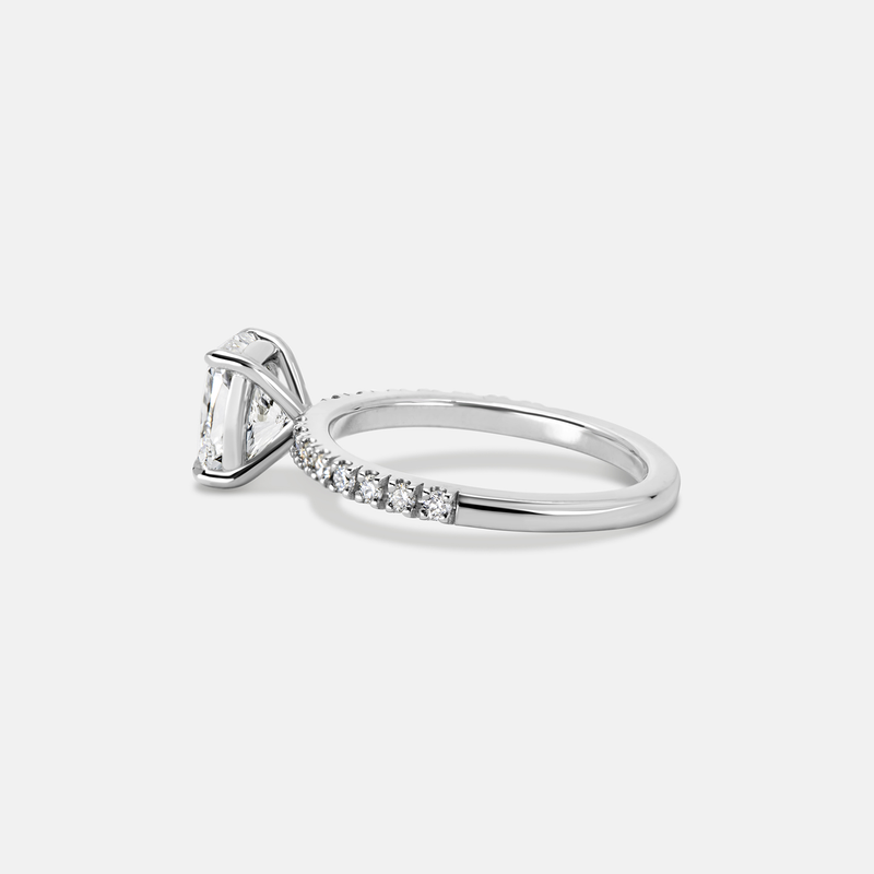 1.51ct Elongated Cushion Ceremonial Solitaire