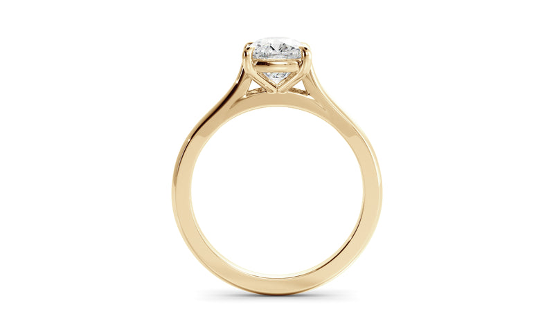 Elongated Cushion Classic Solitaire